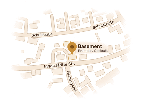 Lageplan: Basement, Ingolstädter Str. 14, 85098 Großmehring